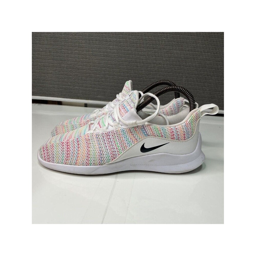 Nike Viale 'Space Dye' sneakers multicolor rainbow pattern mesh Size 5.5Y